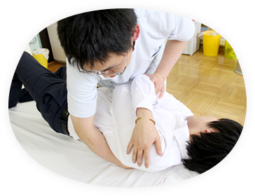 国家資格を持つ施術師による安心の施術